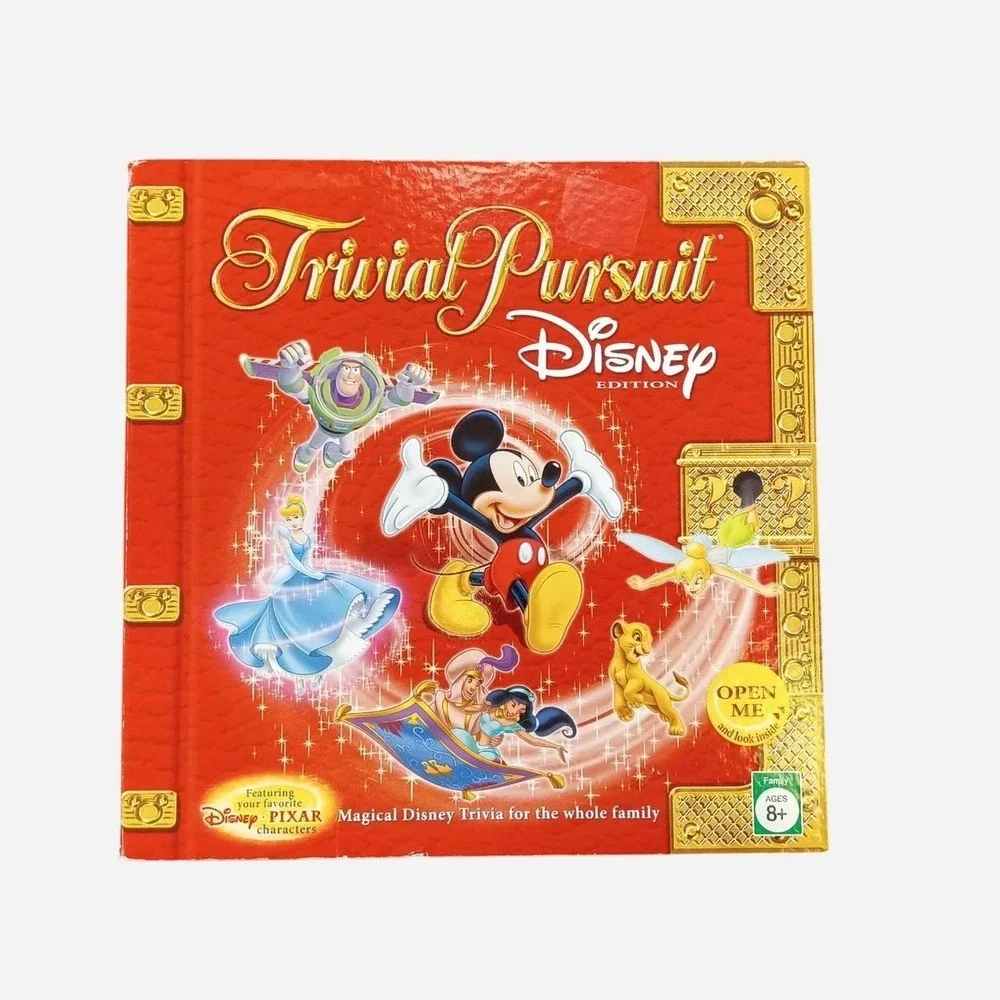 Trivial Pursuit Disney Pixar 2005 Edition Rare Board & Trivia Game New Open Box
